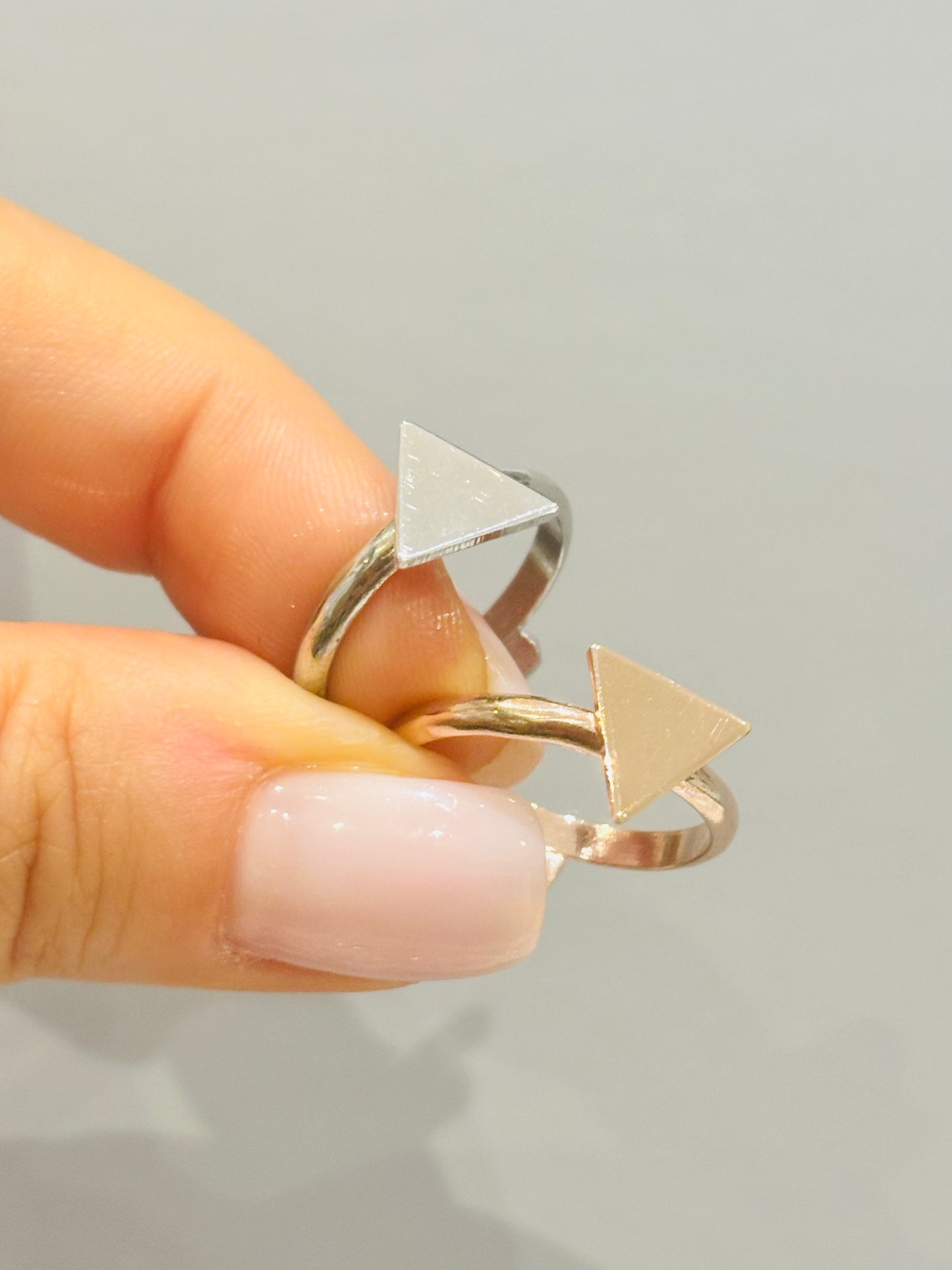 Anello Triangle Love