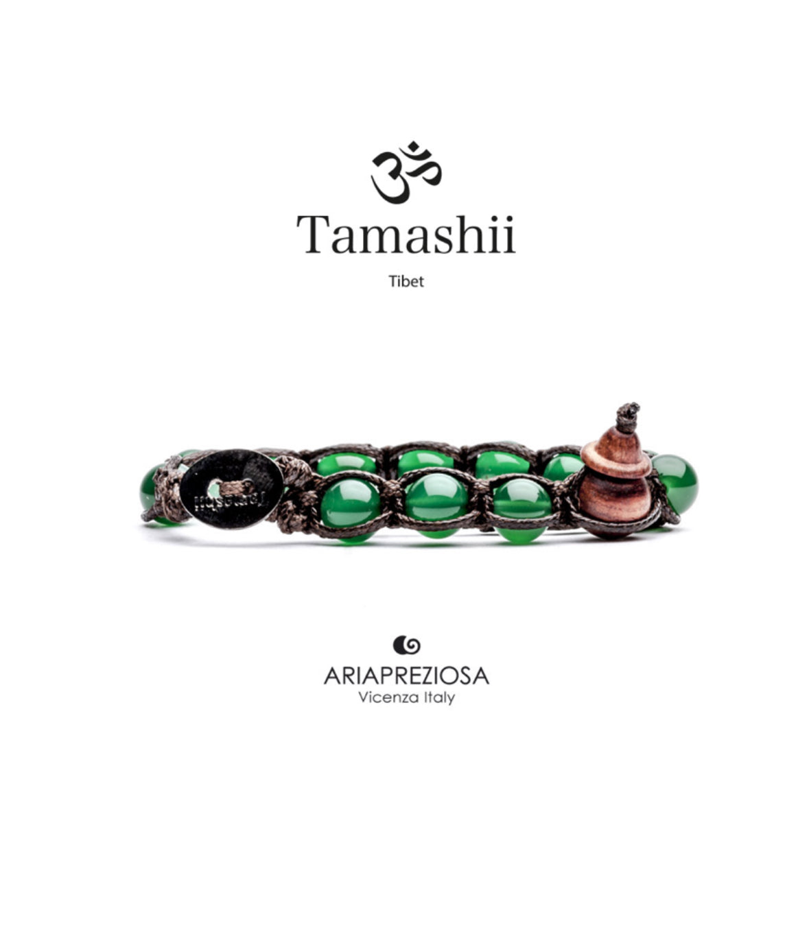 Bracciale Tamashii Agata verde